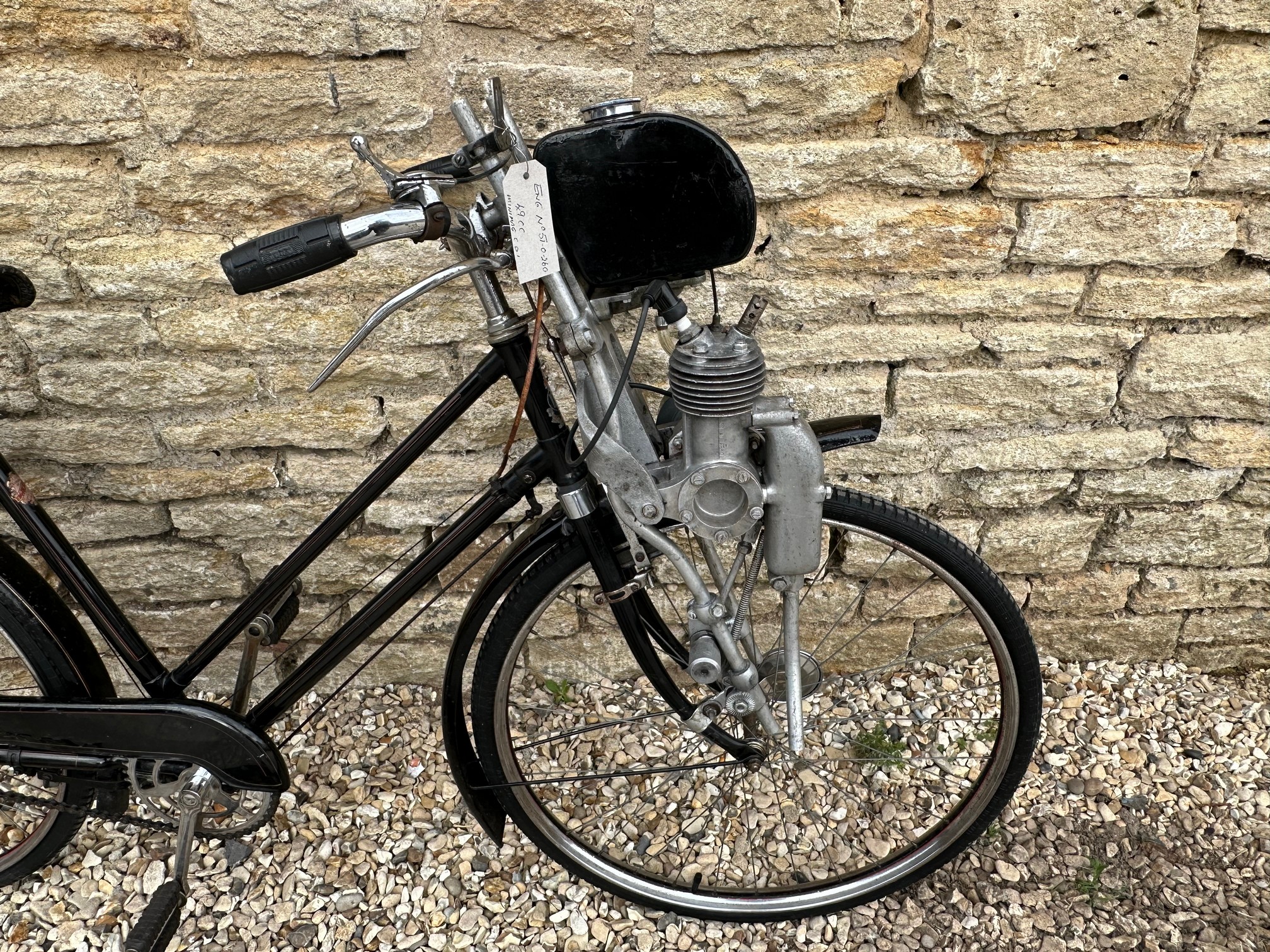 Dawes bicycle with a GYS 49cc engine Reg. no. n/a Frame no. 490 Engine no. - Image 5 of 13