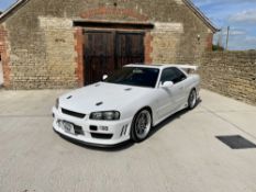 1999 Nissan Skyline R34 GTT Reg. no. T379 TRH Chassis no. ER34-025887 Engine no. RB25DET