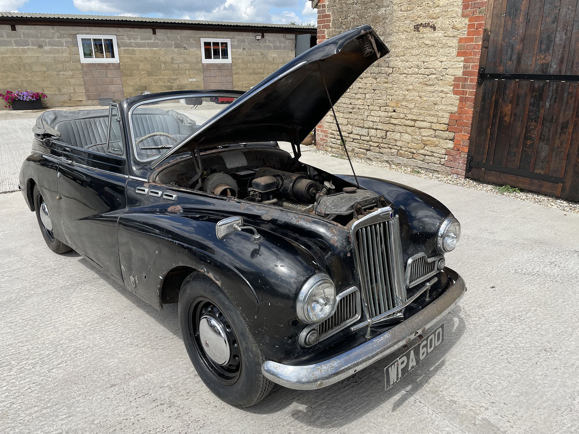 1954 Talbot Sunbeam Reg. no. WPA 600 Chassis no. A3500251/9HC0 Engine no. A3500251HCO - Image 9 of 15