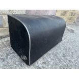 A large pre-war car trunk to suit Rolls-Royce or similar, 38 1/4" w x 20" h x 17 1/2" d.