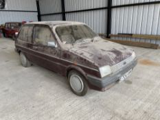 1988 Austin Metro Mayfair Reg. no. E704 AMW Chassis no. SAXXFYNB1BD634261