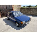 1992 Ford Fiesta 1.2 Reg. no. K646 NAM Chassis no. SFABXXBAFBND67663 Engine no. ND67663