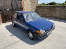 1992 Ford Fiesta 1.2 Reg. no. K646 NAM Chassis no. SFABXXBAFBND67663 Engine no. ND67663