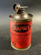 A Graphol Penetrating Lubricant cyclindrical oil tin.