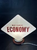 A National Economy petrol pump globe by Hailware