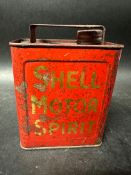 A Shell Motor Spirit child's pedal car can .