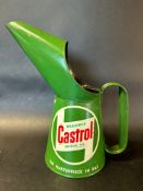 A Wakefield Castrol Motor Oil quart measure in excellent condition, dated 1959.