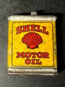 A miniature Shell Motor Oil can, 2 1/4" tall (inc. handle).
