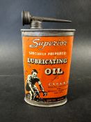 A Superior Lubricating Oil for Cycles oval tin.