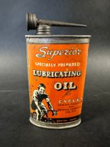 A Superior Lubricating Oil for Cycles oval tin.