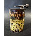 A Wakefield Everyman Oil (CC Wakefield & Co.) oval tin.
