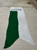 A large Jaguar showroom banner, 33 1/4 x 93"