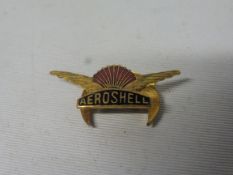 An Aeroshell badge.
