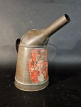 An unusual Lubol Motor Oil by Engelbert & Co. London pint size pourer, dated 1949.