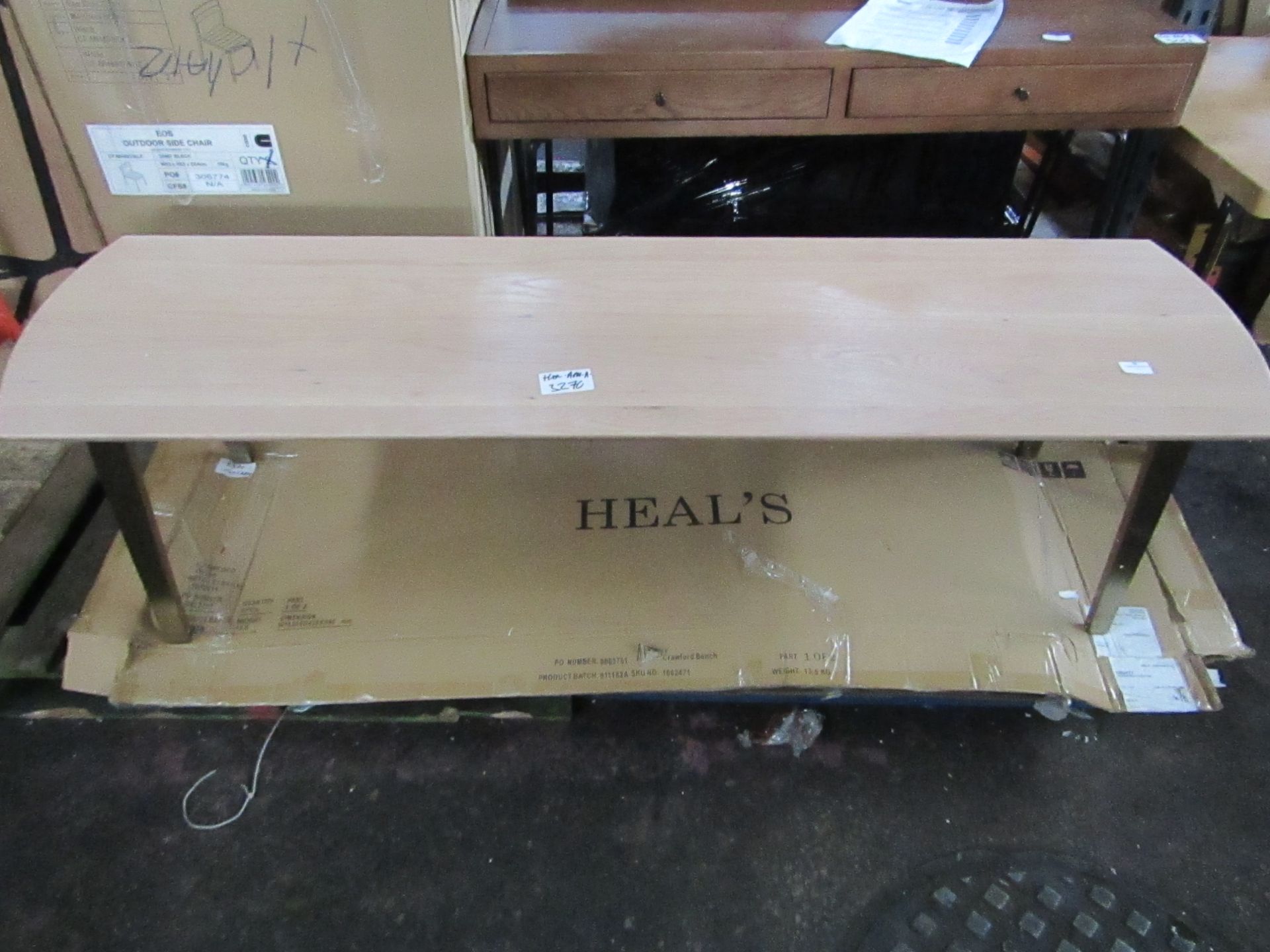 Heals Crawford Bench Light Oak RRP Â£449.00 Crawford Bench - Discover the Crawford Bench by Rob