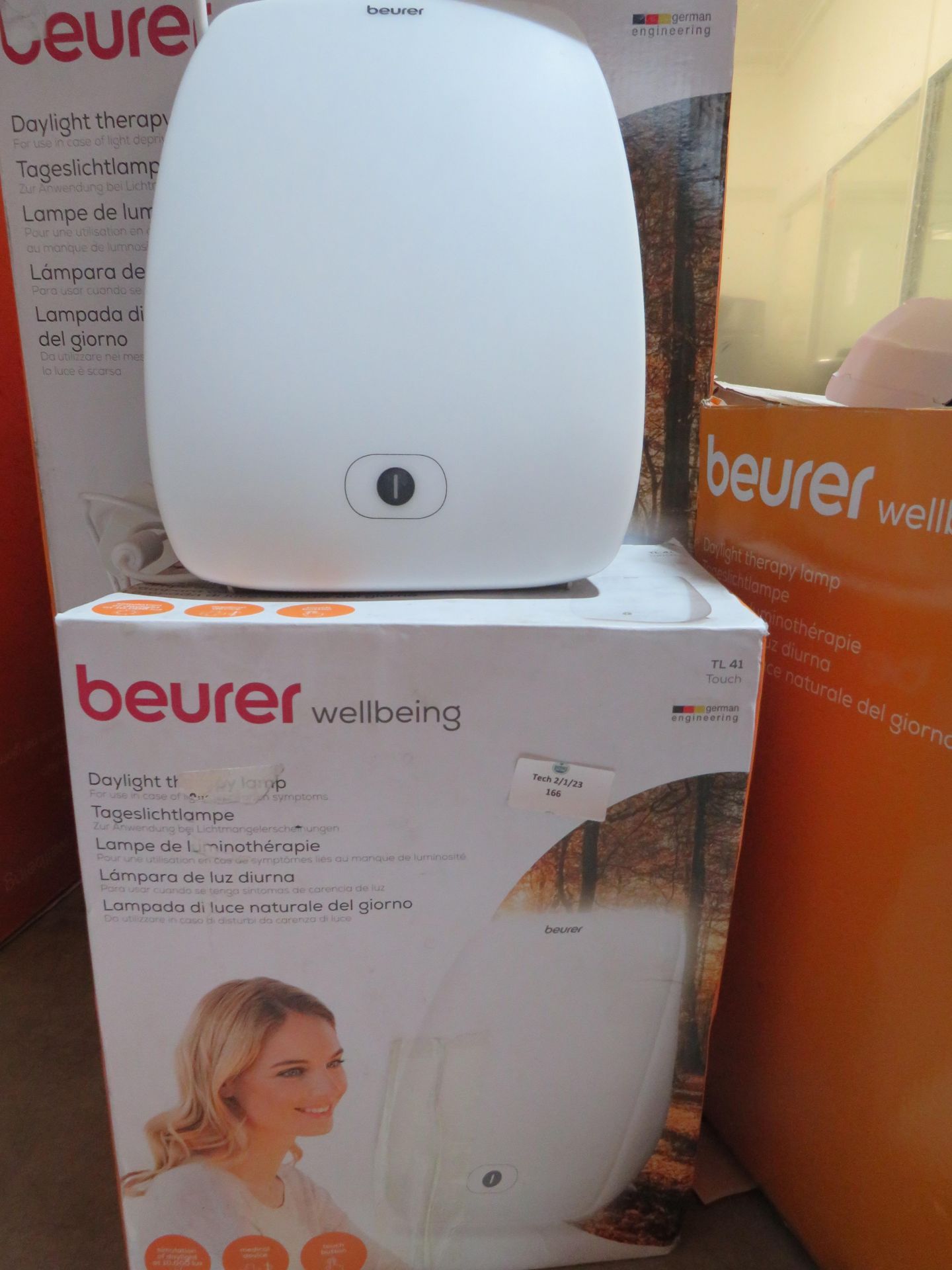 Beurer Daylight therepy lamp, unchecked and boxed