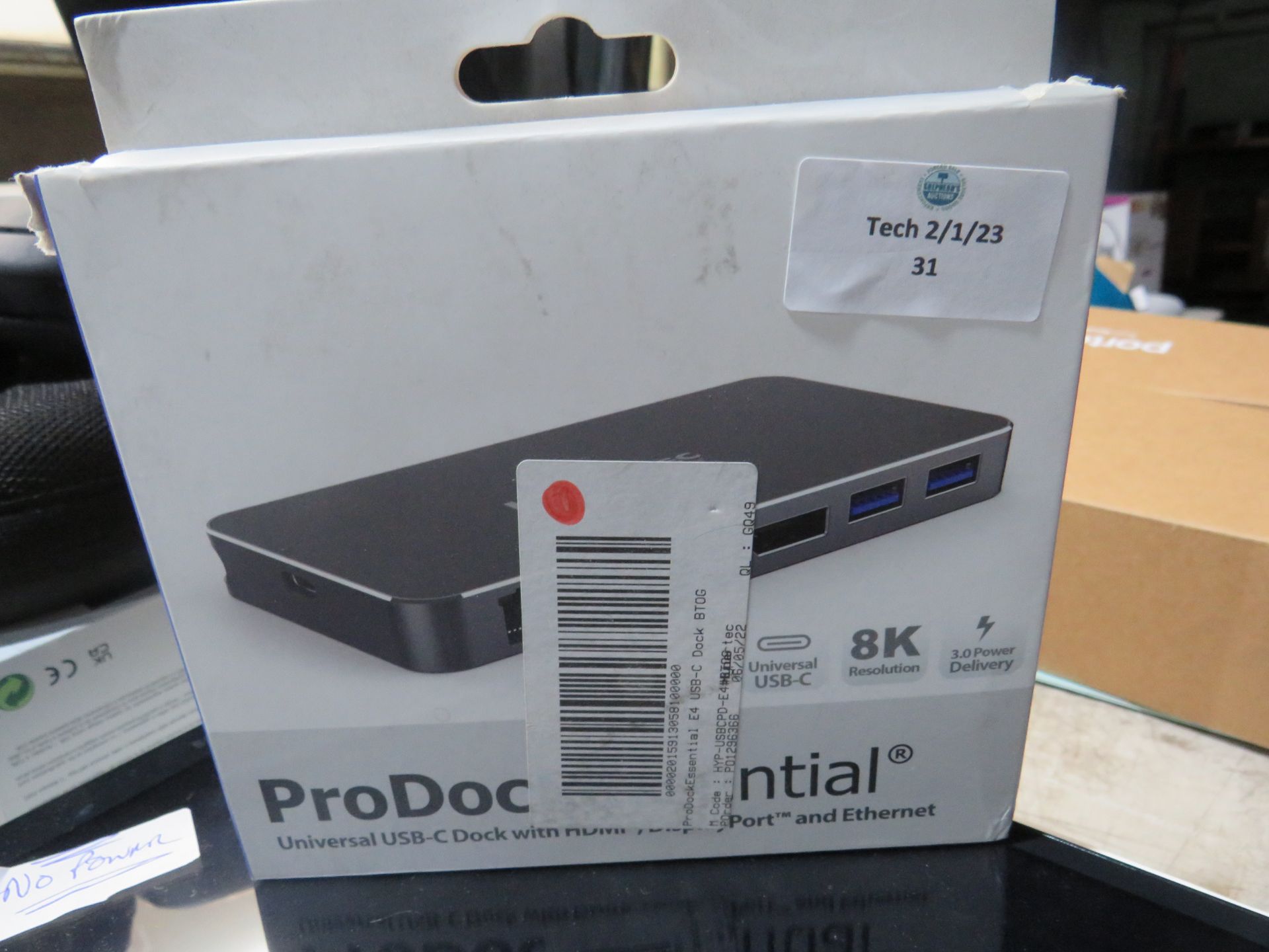 Hypertech Pro Dock Essentials E4 in origibnal packaging unchecked