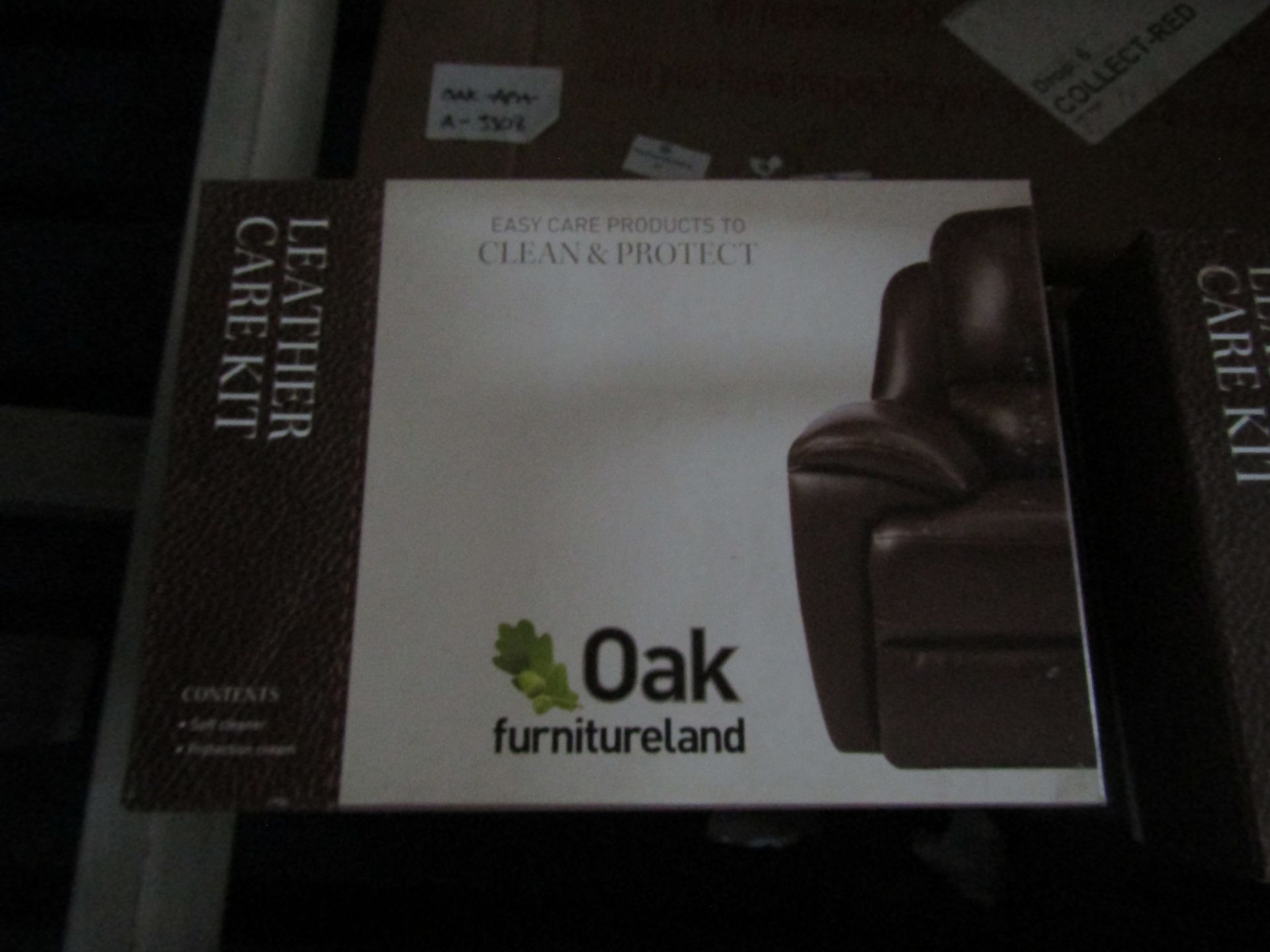 Oak Furnitureland Leather Care Kit RRP Â£24.99 Keep all your leather furniture looking as good as