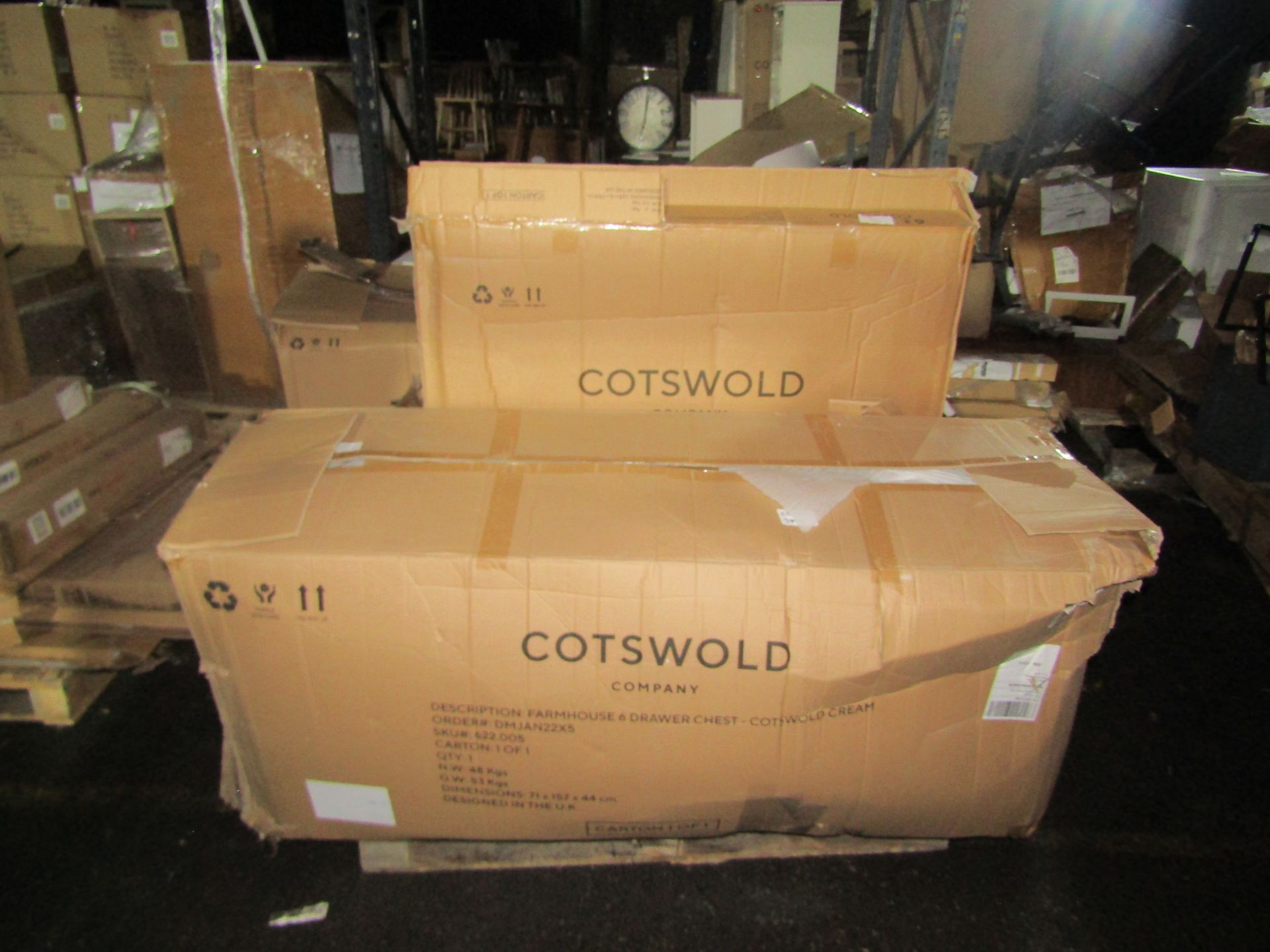 Lot 60 is for 4 Items from Cotswold Company total RRP Â£894Lot includes:Cotswold Company Elkstone