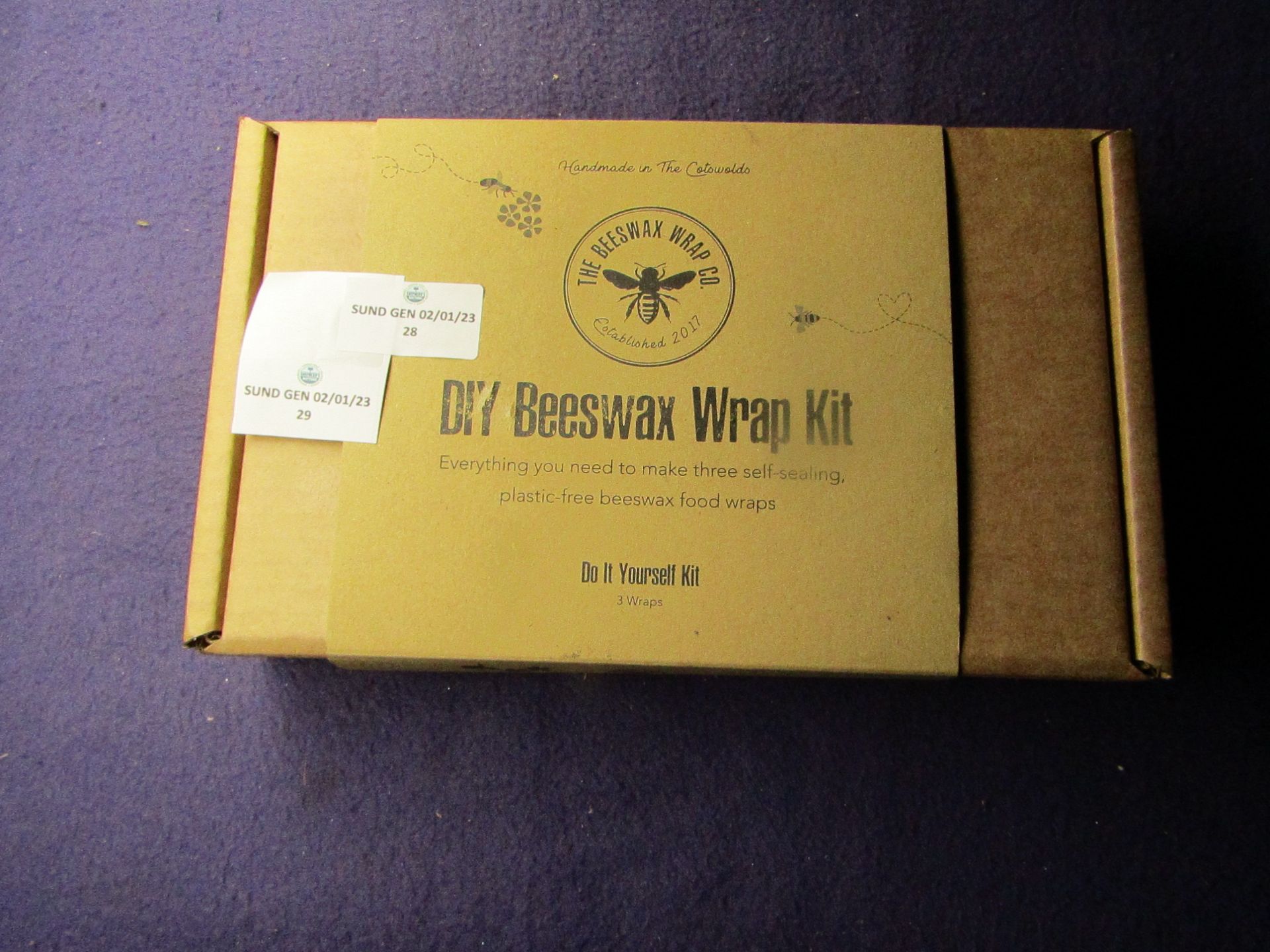 Diy Beewax Wrap Kit - Unused & Boxed.