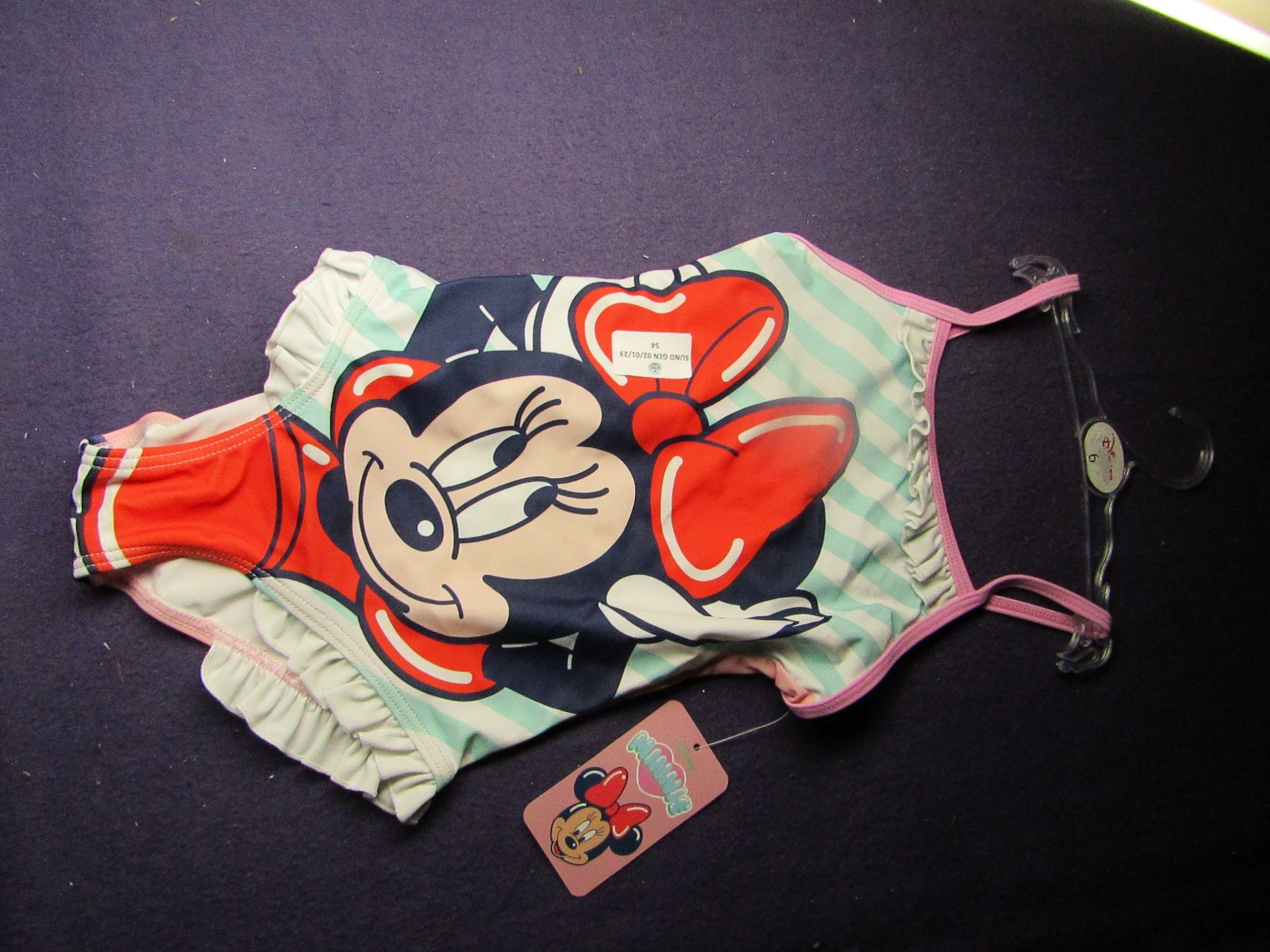 Minnie Mouse - Swimsuit - Size 6 Years - Unused & Packaged.