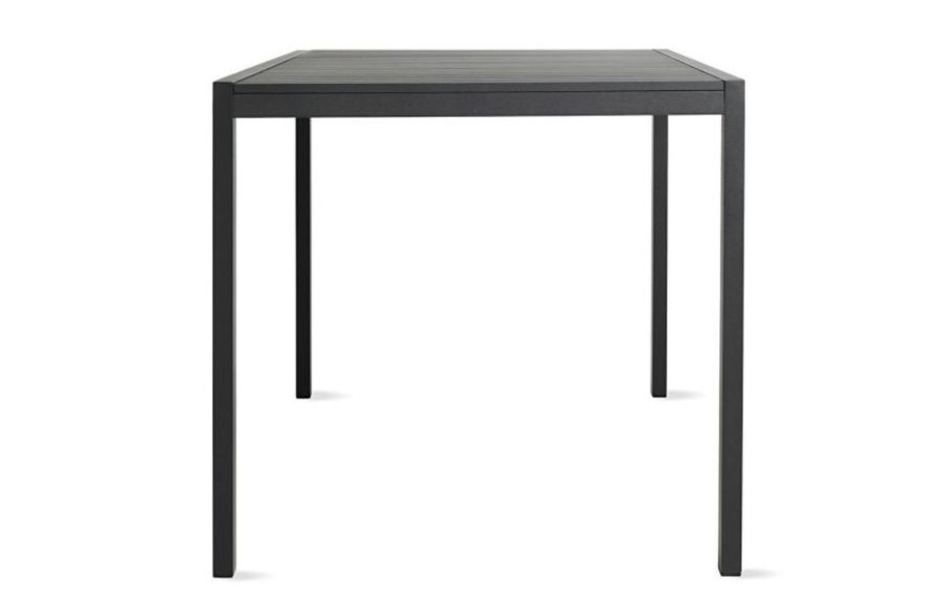 Heals Eos Rectangular Table Black RRP ?730.00 Part of the Eos outdoor garden collection, the table - Image 2 of 3