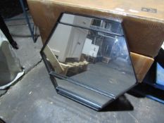 Swoon Nemo Mirror in Black - Good Condition With Original Box - RRP £89