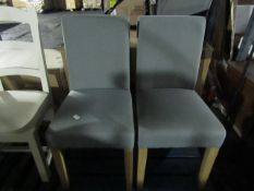 Cotswold Company Sussex Cotswold Cream Ladderback Chair Linen Seat Pad RRP Â£155.00 (PLT COT-APM-A-