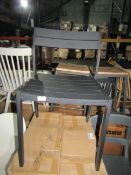 Heals Eos Garden Lounge Chair in Black RRP Â£284.00 SKU HEA-APM-1030281 PID HEA-APM-01423 The Eos