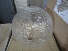 Chelsom Lighting Glass Textured Shade - Good Condition & Boxed.