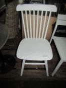 Cotswold Company Spindleback Chair - Pure White RRP Â£100.00 Simplicity is key to creating a relaxed