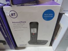BT Premium phone with call blocker, unchecked and boxed