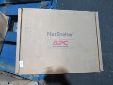 APC fixed server shelf, can hold up to 23KG, LOOK UNUSED