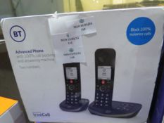 BT4600 Big Button cordless home phone with answer machine and call blocking feature, unchecked but