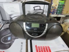 Scotts of Stow Neostar CD Radio Cassette Player RRP £79.95 This updated CD radio cassette player