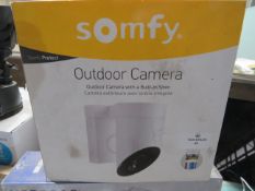 Somfy - Outdoor Camera with Built-In Siren - Unchecked & Boxed.