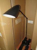 Chelsom - Adjustable LED Floor Lamp Black & Chrome BU/8/FS/BL/C - New & Boxed.