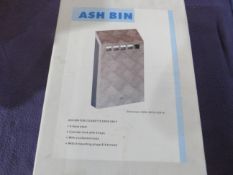 Outdoor Ash Bin - Unused & Boxed.