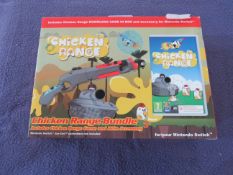 Chicken Range - Game & Rifle Accessory - ( Nintendo Switch ) - Unchecked & Boxed.