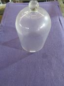 3x Glass Dome Cake Display Covers - No Packaging.