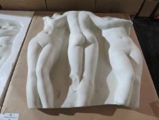 6x Small Three Graces Wall Art - See Image For Design - New & Boxed.