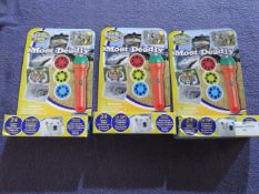 3x Brainstorm - Most Deadly Torch Projectors - Unused & Boxed.