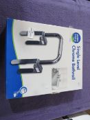 6x ActiveLiving - Chrome Single Level Bath Rail - Unchecked & Boxed.