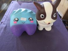 2x Various Large Squishy Toys - No Packaging.