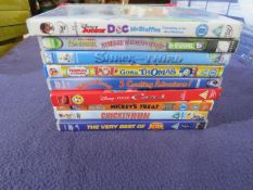 9x Various Childrens DVD's - Look In Good Condition.