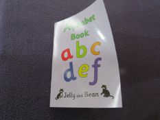 120x Jelly & Bean - Alphabet Books - Unused.