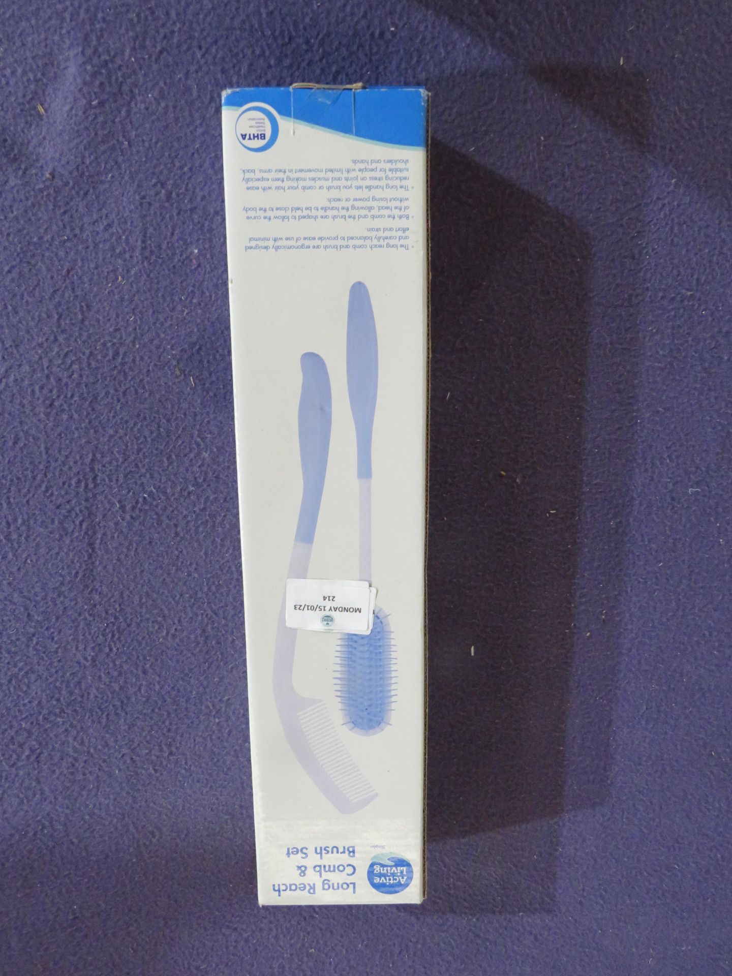 ActiveLiving - Long Reach Comb & Brush Set - Unchecked & Boxed.