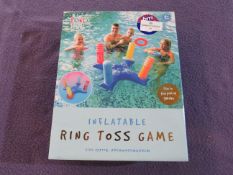 Poolparty - Inflatable Ring Toss Game - Unchecked & Boxed.