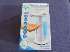 3x Clean & Protect - Touch-Free Hand Sanitiser Dispenser - Unused & Boxed.