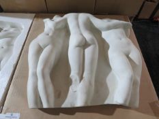 6x Small Three Graces Wall Art - See Image For Design - New & Boxed.